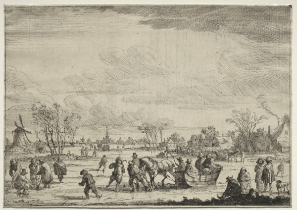 The Sleigh. Creator: Peeter Bout (Flemish, 1658-1719).