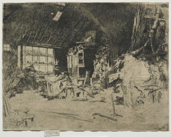 The Smithy. Creator: James McNeill Whistler (American, 1834-1903).