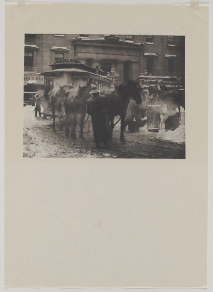 The Terminal, 1893 (printed 1911). Creator: Alfred Stieglitz (American, 1864-1946).