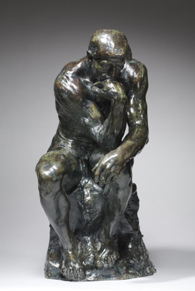 The Thinker, c. 1880. Creator: Auguste Rodin (French, 1840-1917).