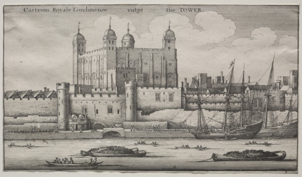 The Tower, London. Creator: Wenceslaus Hollar (Bohemian, 1607-1677).