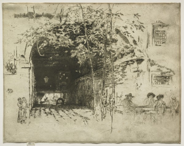 The Traghetto, 1880. Creator: James McNeill Whistler (American, 1834-1903).