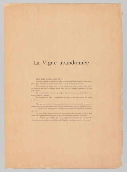 The Vintages: The Vintages!, 1894. Creator: Henri de Groux (Belgian, 1867-1930); L'Estampe Originale.