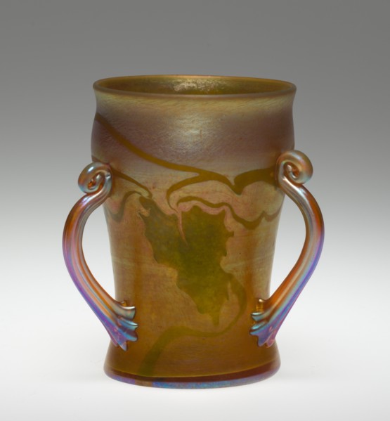 Three-Handled Cup, c. 1910-20. Creator: Tiffany Studios (American, 1902-1932).