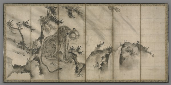 Tiger, 1500s. Creator: Sesson Sh?kei (Japanese, 1504-1589).