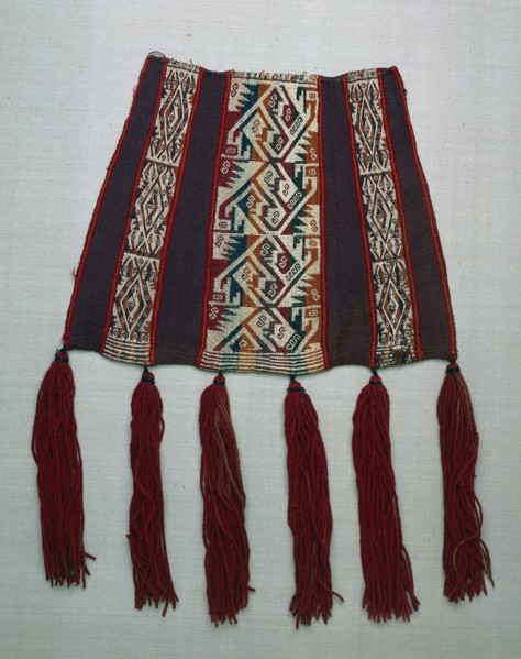 Trapezoidal Bag, 1200-1400. Creator: Unknown.