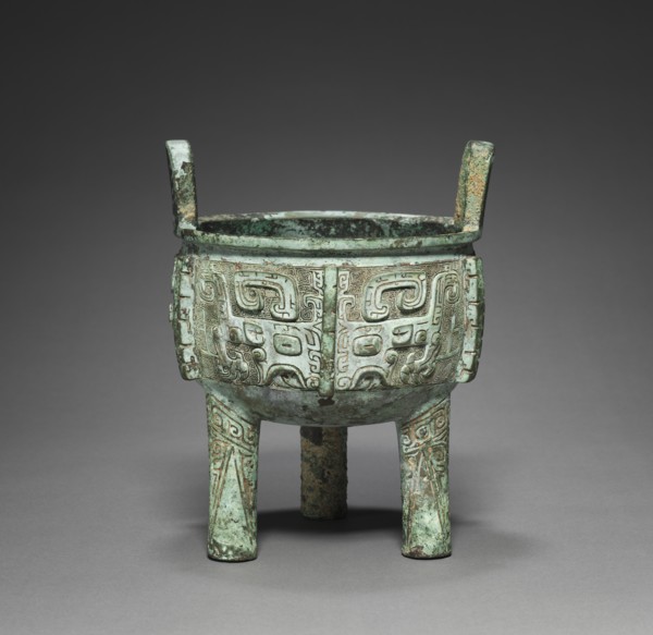 Tripod (Ding), c. 1250-1046 BC. Creator: Unknown.