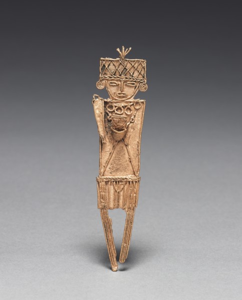 Tunjos (Votive Offering Figurine), c. 900-1550. Creator: Unknown.