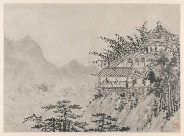 Twelve Views of Tiger Hill, Suzhou: The Thousand Acres of Clouds, after 1490. Creator: Shen Zhou (Chinese, 1427-1509).