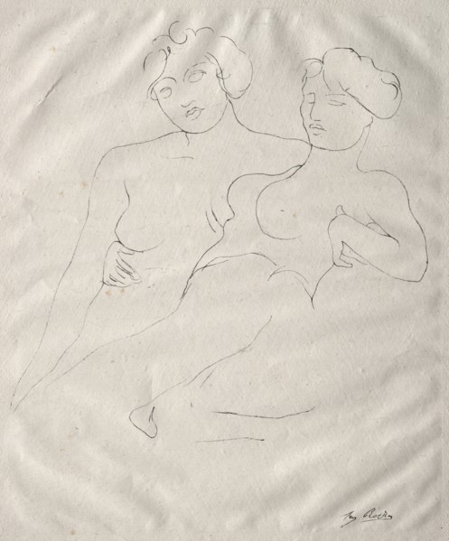 Two Figures. Creator: Auguste Rodin (French, 1840-1917).