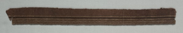 Two Galloon Fragments Mounted Together, late 1000s. Creator: Unknown.