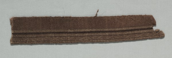Two Galloon Fragments Mounted Together, late 1000s. Creator: Unknown.