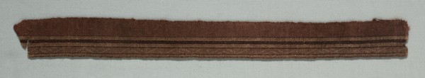 Two Galloon Fragments Mounted Together, late 1000s. Creator: Unknown.
