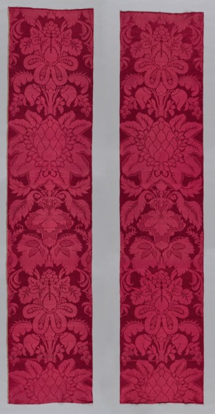 Two Large Damask Cloths, 1600s. Creator: Unknown.