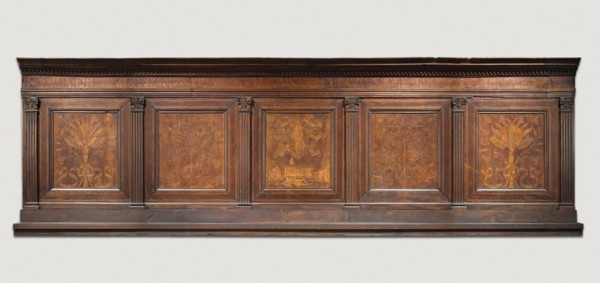 Upper Paneling from a Sacristy Armoire, c. 1460-1475. Creator: Giuliano da Maiano (Italian, 1432-1490), attributed to.