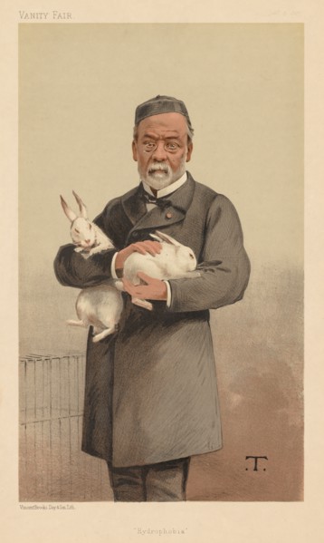 Vanity Fair: "Hydrophobia", 1887. Creator: Théobald Chartran (French, 1849-1907).