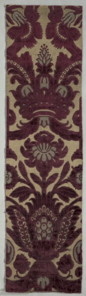 Velvet Textile, 1600s. Creator: Unknown.
