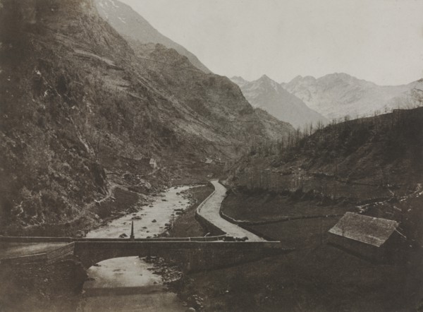 View Along the Route to Luz, Portugal, 1852-1853. Creator: John Stewart (British, 1800-1887); Blanquart-Évrard.