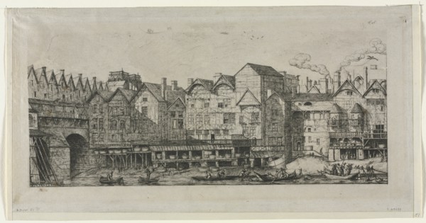 View of Part of the City of Paris Toward the Close of the 17th Century, 1861. Creator: Charles Meryon (French, 1821-1868).