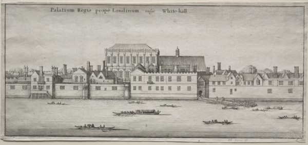 Views of London: Whitehall from the River. Creator: Wenceslaus Hollar (Bohemian, 1607-1677).