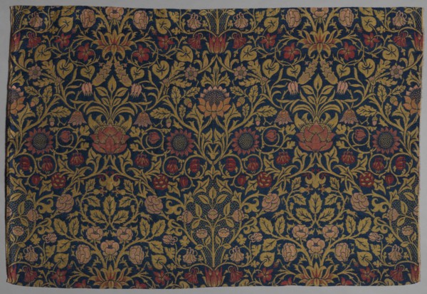 Violet and Columbine, 1883. Creator: William Morris (British, 1834-1896).