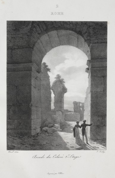 Voyage en Italie en 1822, 1833. Creator: Jean-Baptiste Isabey (French, 1767-1855).