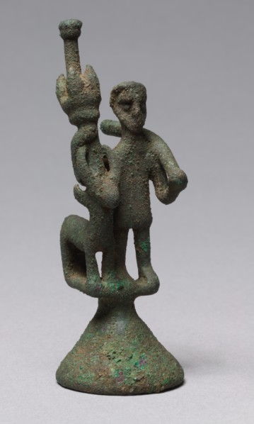 Warrior and Bull, c. 800-500 BC. Creator: Unknown.