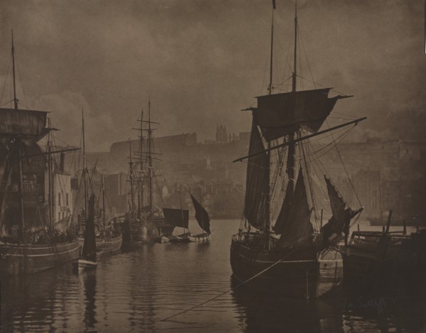 Whitby Harbor, c. 1885. Creator: Frank Meadow Sutcliffe (British, 1853-1941).