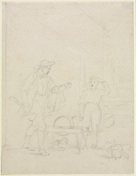 Wholl Turn the Grindstone?, c. 1850. Creator: William Sidney Mount (American, 1807-1868).