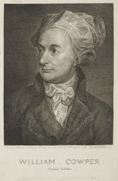 William Cowper, 1802. Creator: William Blake (British, 1757-1827).