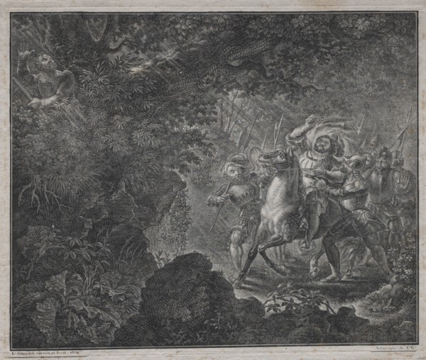 William Tell at Küssnacht, 1820. Creator: Charles Samuel Girardet (Swiss, 1780-1863).