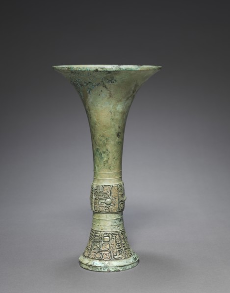 Wine Beaker (Gu), c. 1200 BC. Creator: Unknown.