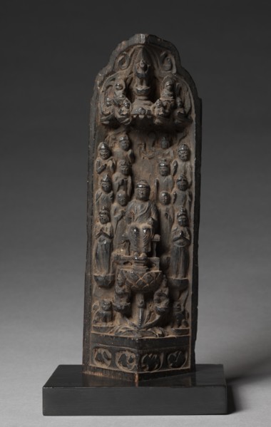 Wing of a Portable Shrine, 794-1185. Creator: Unknown.
