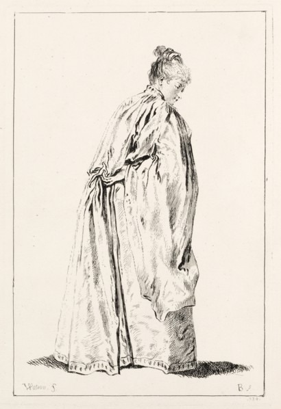 Woman Standing. Creator: François Boucher (French, 1703-1770).