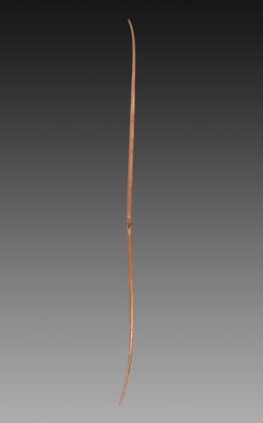 Wooden Bow, First Intermediate period- Dynasty 12, 2123-1914 BC. Creator: Unknown.
