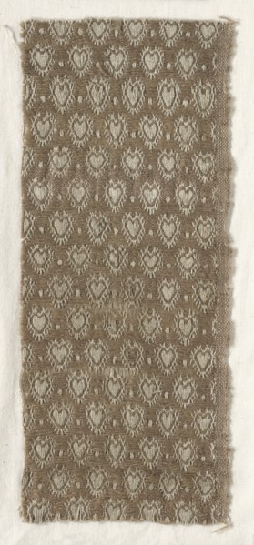Wool and Linen Compound Textile, 17th century. Creator: Unknown.