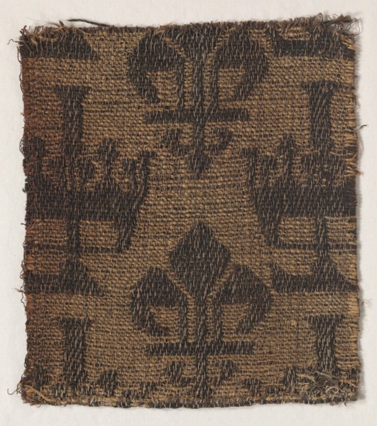 Wool Damask, 1600s - 1700s. Creator: Unknown.