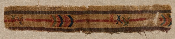 Wool Embroidery, 700s - 800s. Creator: Unknown.