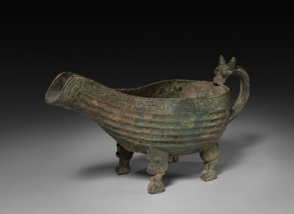 Yi: Libation Vessel, c. 900-600 BC. Creator: Unknown.