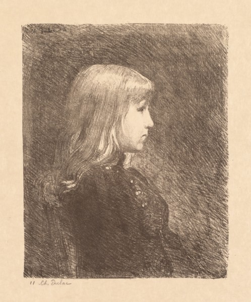 Young Lady (Jeune Fille), 1892. Creator: Charles Marie Dulac (French, 1865-1898).