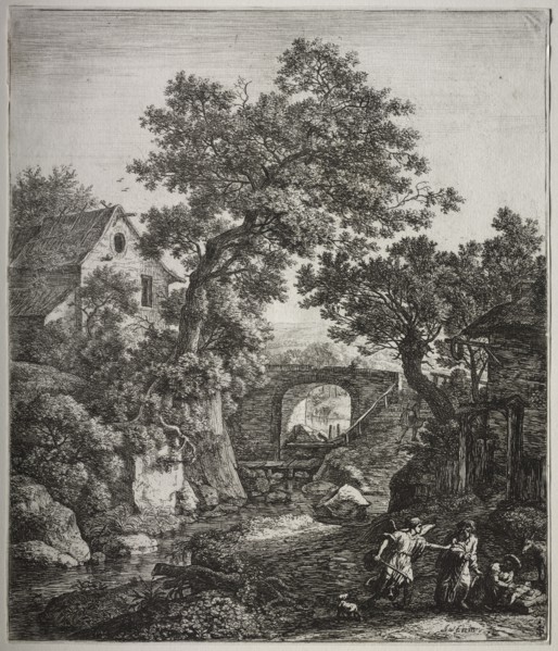 Zipporah circumcising Her Son. Creator: Anthonie Waterloo (Dutch, 1609/10-1690).
