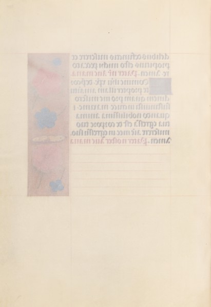 Hours of Queen Isabella the Catholic, Queen of Spain: Fol. 266v, St. Bernard..., c. 1500. Creator: Master of the First Prayerbook of Maximillian (Flemish, c. 1444-1519); Associates, and.