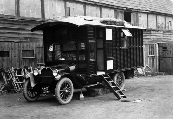 1930 Dodge camper van conversion by Hutchings. Creator: Unknown.