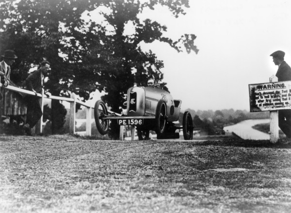 1925 AC 12-40 on Brooklands test hill. Creator: Unknown.