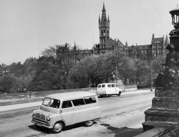 1958 Bedford CA 10-12cwt van. Creator: Unknown.