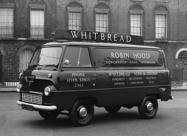 1958 Ford Thames 400e van. Creator: Unknown.