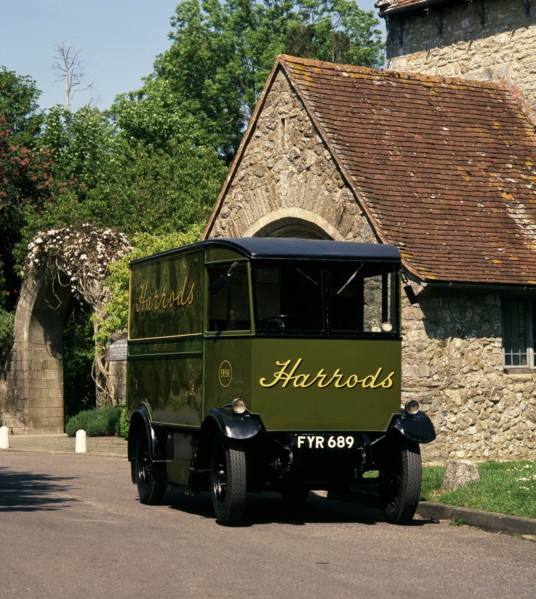 1939 Harrod's Electric delivery vehicle. Creator: Unknown.