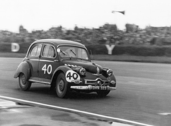 Panhard Dyna 120 at Daily Express Trophy race, Silverstone 1954. Creator: Unknown.