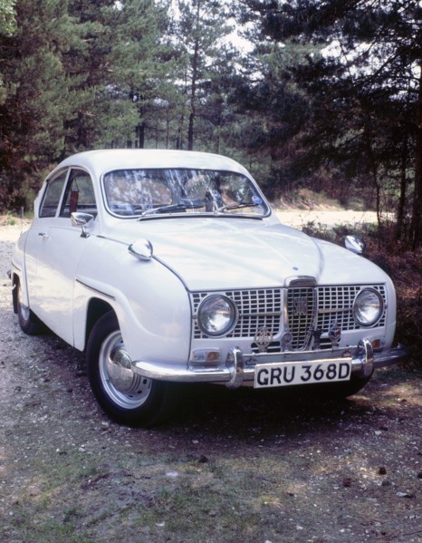 1966 Saab 96. Creator: Unknown.