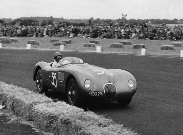 Jaguar C type , Duncan Hamilton Goodwood 1951. Creator: Unknown.